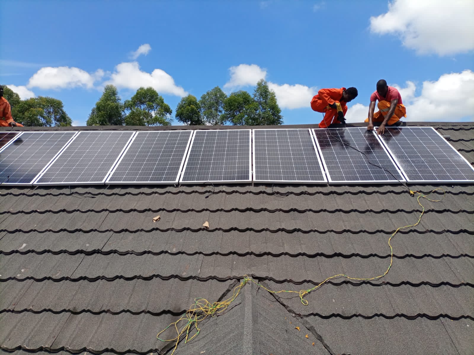 Solar Panels on Roof